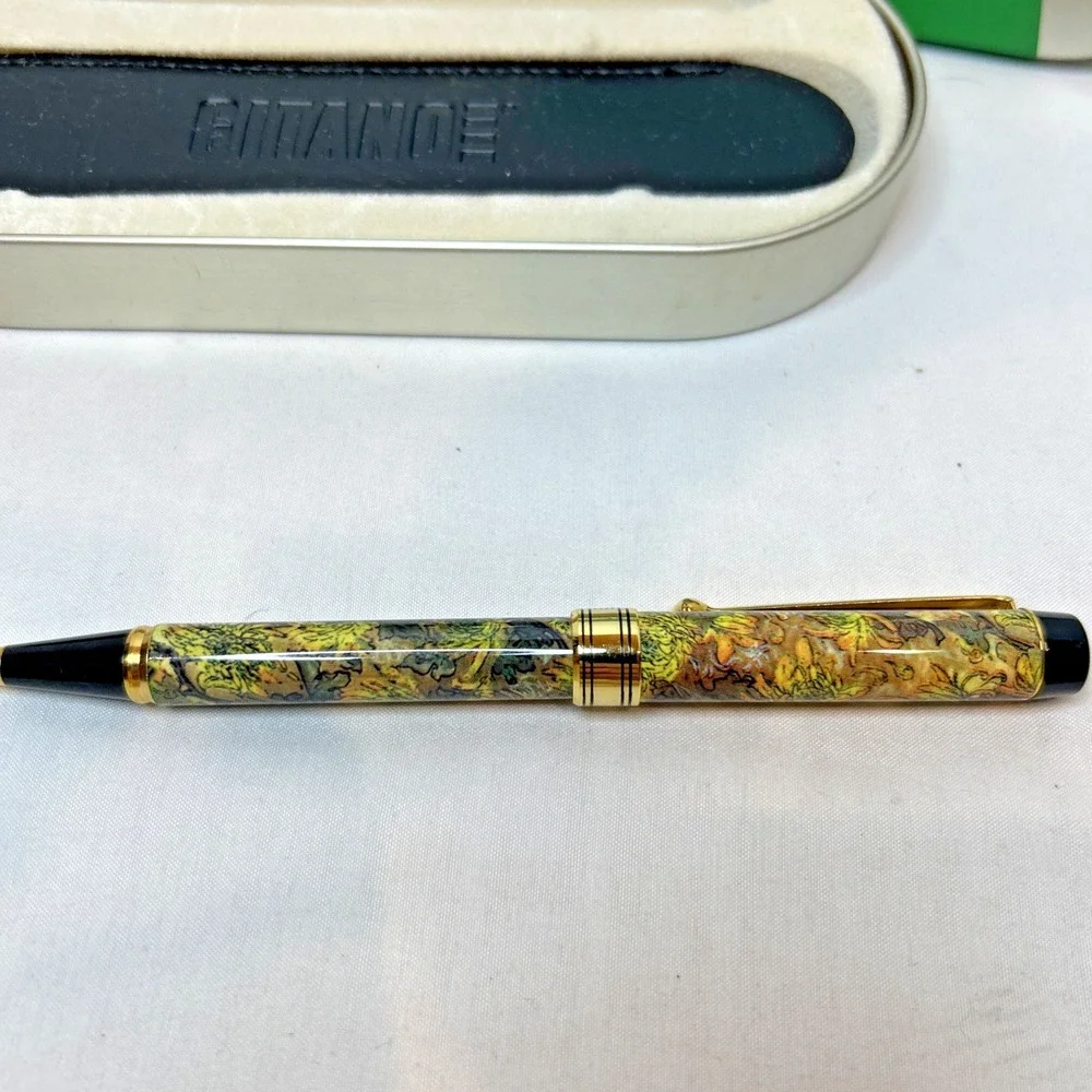 Vintage Gitano writing instruments ink‎ pen in tin